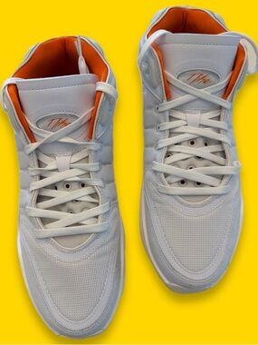 Men’s Nike Air Zoom GT Hustle 2 White/Sail/ Safety Orange